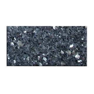 Grabstein Rechteck aus Granit ca. 30cm x 15cm und 1cm dick, Silver Dream 