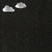 Grabstein Quadrat aus Granit mit Wolken aus silbernem Acryl ca. 30cm x 30cm und 2cm dick